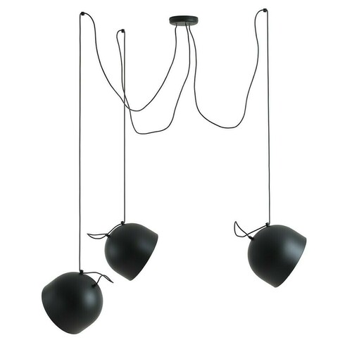 Jelölje be Függőlámpa Aldex Noor 3 fekete fém 3x27 cm 1122E_1