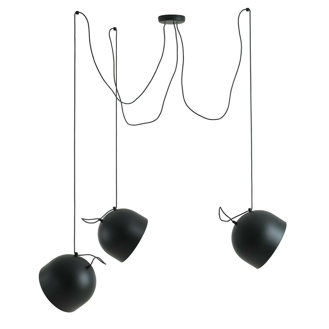 Jelölje be Függőlámpa Aldex Noor 3 fekete fém 3x27 cm 1122E_1 Függőlámpa Aldex Noor 3 fekete fém 3x27 cm 1122E_1