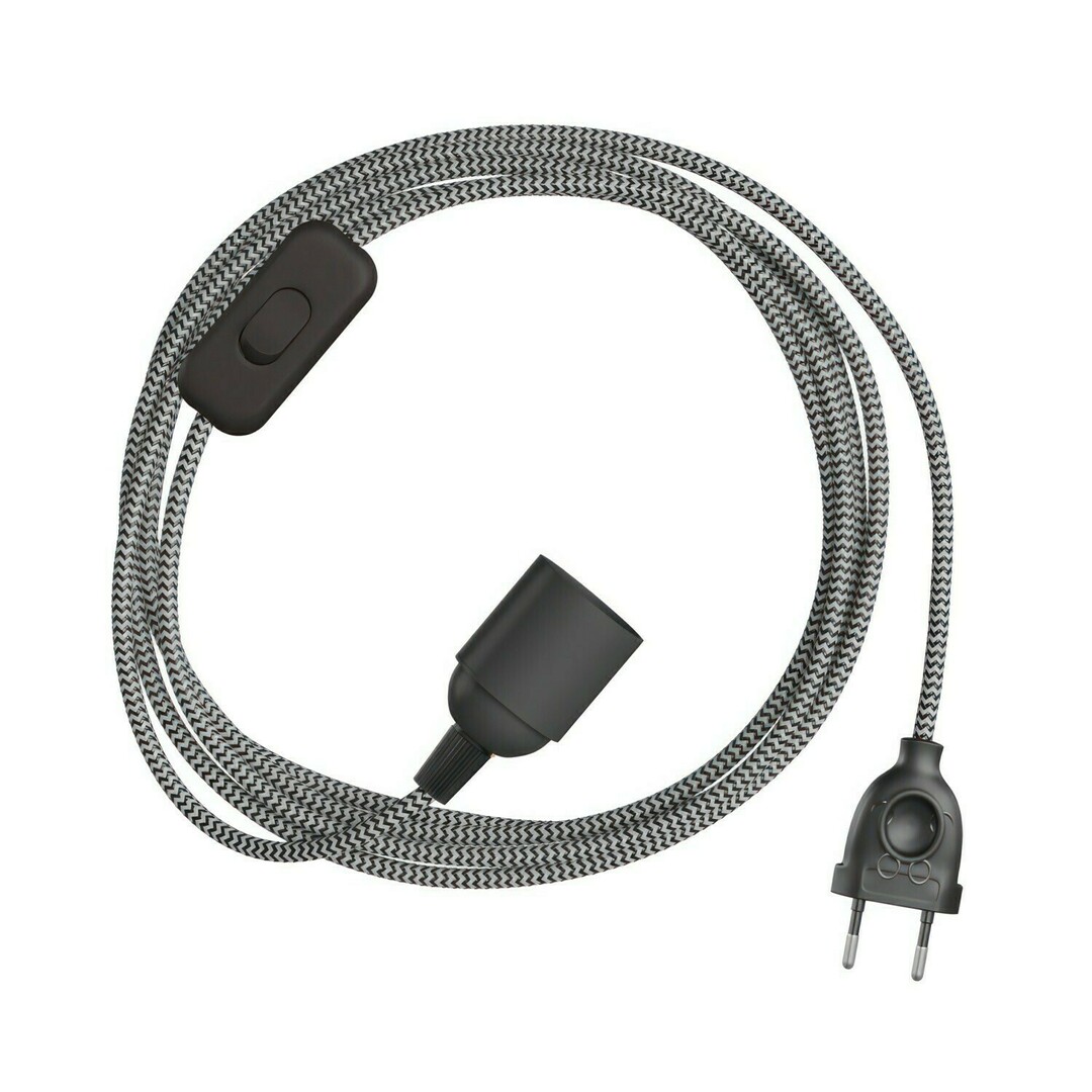 Jelölje be Fehér Fekete Creative-Cables függőlámpa CAPL20395v272 Fehér Fekete Creative-Cables függőlámpa CAPL20395v272