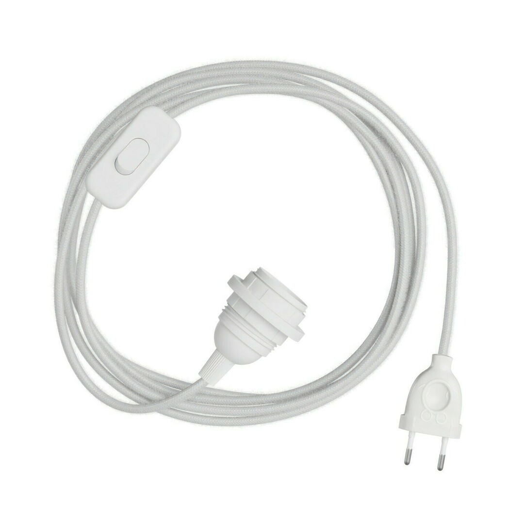 Jelölje be Fehér Creative-Cables függőlámpa CAPL20396v2790 Fehér Creative-Cables függőlámpa CAPL20396v2790