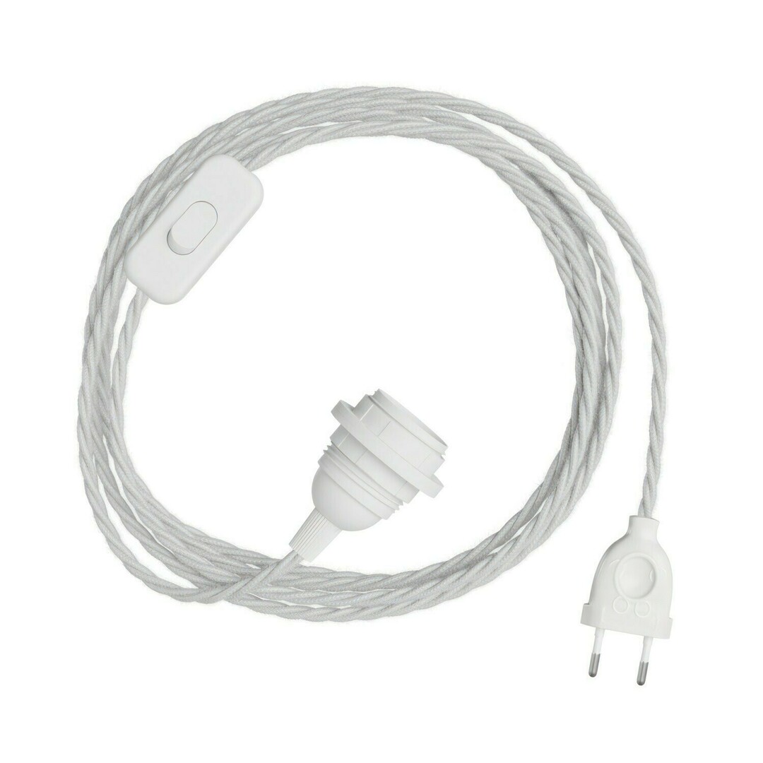 Jelölje be Fehér Creative-Cables függőlámpa CAPL20397v27830 Fehér Creative-Cables függőlámpa CAPL20397v27830