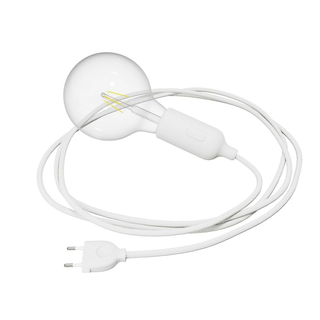 Jelölje be Fehér Creative-Cables függőlámpa CAPL2075v2971 Fehér Creative-Cables függőlámpa CAPL2075v2971