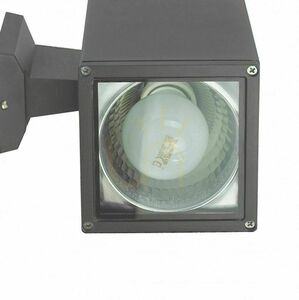 Kültéri fali lámpa SU-MA ADELA 8002 DG sötét szürke E27 60W small 2