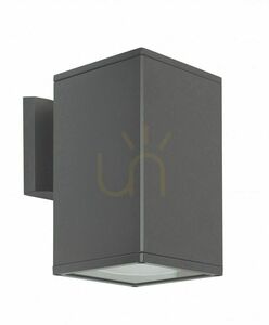 Kültéri fali lámpa SU-MA ADELA 8002 DG sötét szürke E27 60W small 0