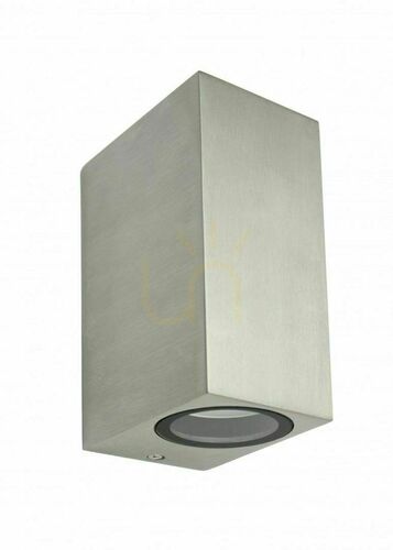 Jelölje be Kültéri fali lámpa SU-MA MINI 5002 BR szálcsiszolt alumínium 2x35W