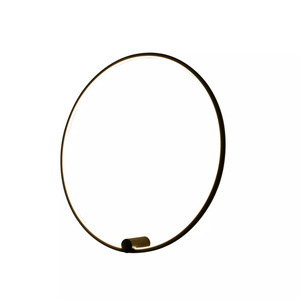 Ringa L fali lámpa 1xLED fekete WL0116-L-BK small 0