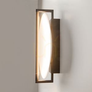 Maytoni MIRA MOD279WL-L14B3K fali lámpa fekete fehér koronggal LED 14 W 3000 K 34 × 30 cm small 5