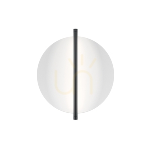 Maytoni MIRA MOD279WL-L14B3K fali lámpa fekete fehér koronggal LED 14 W 3000 K 34 × 30 cm small 6
