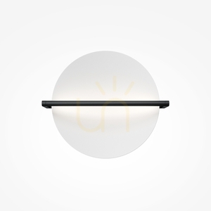 Maytoni MIRA MOD279WL-L14B3K fali lámpa fekete fehér koronggal LED 14 W 3000 K 34 × 30 cm small 8