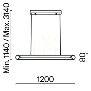 MOTION függesztett lámpa MOD276PL-L40W3K Maytoni small 10