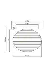 Plafond REELS MOD268CL-01B Maytoni small 5