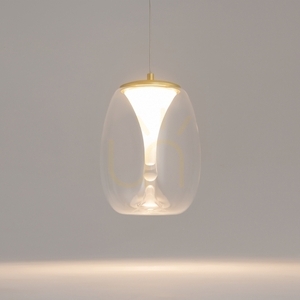 Függőlámpa SPLASH Maytoni MOD282PL-L8G3K1 LED 7W 620 lm 3000K arany átlátszó üveg ø20 cm small 2