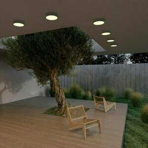 ZON IP kültéri plafonds O431CL-L30B3K IP65 Maytoni small 1