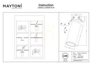 FOCUS LED-es süllyesztett lámpatest C053CL-L12W3K-W-W Maytoni small 7