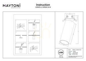 FOCUS LED-es süllyesztett lámpatest C053CL-L12W4K-W-W Maytoni small 7