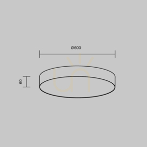 Plafond ZON C032CL-90W3K-RD-B Maytoni small 8