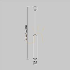 FOCUS LED-es függőlámpa P072PL-L12W3K-1 Maytoni small 9