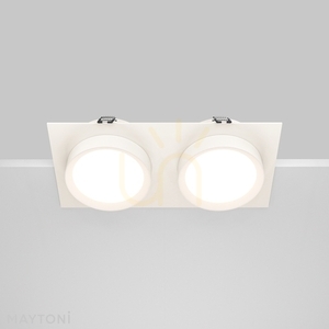 HOOP süllyesztett lámpatest DL086-02-GX53-SQ-W Maytoni small 3