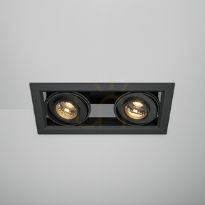 METAL MODERN süllyesztett lámpatest DL093-02-10W3K-B Maytoni small 0