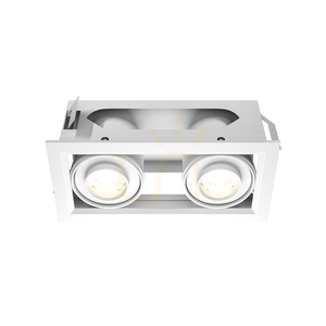 METAL MODERN süllyesztett lámpatest DL093-02-10W3K-W Maytoni small 1