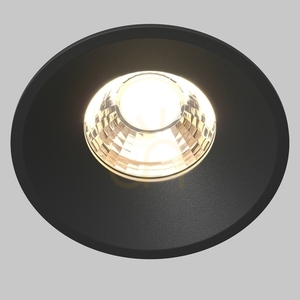 ROUND süllyesztett lámpatest DL058-12W3K-B Maytoni small 2