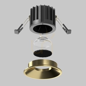 ROUND süllyesztett lámpatest DL058-12W3K-BS Maytoni small 5