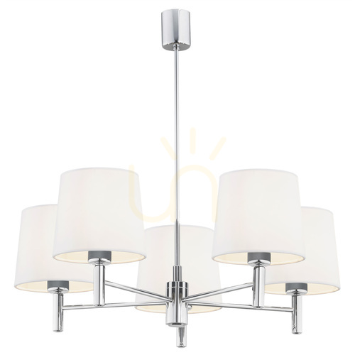 Jelölje be Csillár ARGON BOLZANO PLUS 2110 fehér krém króm E27 5x1W