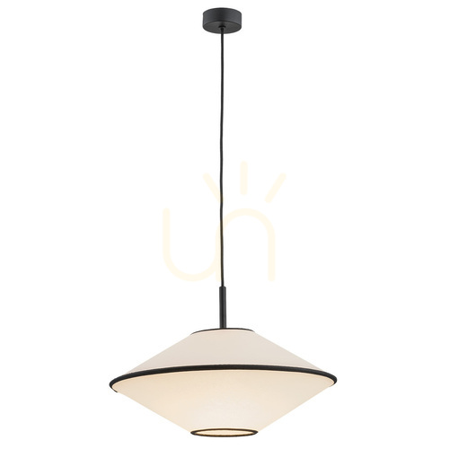 Jelölje be Függőlámpa Argon TROY fekete bézs 450 mm E27 4282