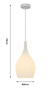 BLANCO - Aviano BASIC egyszemélyes függőlámpa small 1