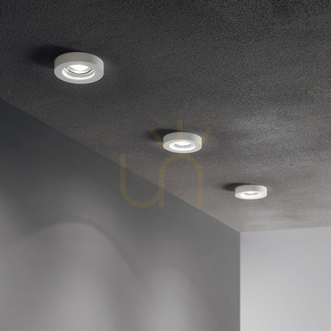 Előnézet Süllyesztett lámpatest Ideallux BLUES 113999 kerek fehér GU10 1x50W 9,5 cm Süllyesztett lámpatest Ideallux BLUES 113999 kerek fehér GU10 1x50W 9,5 cm