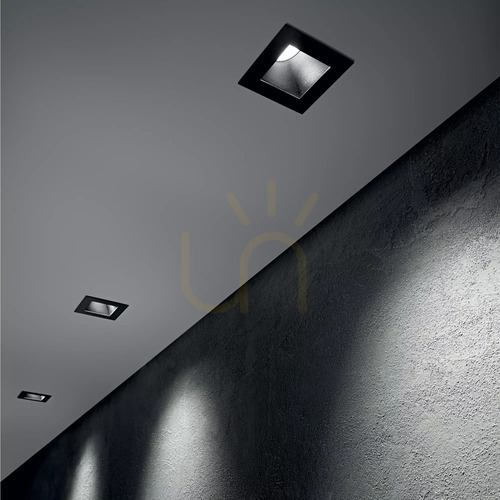 Jelölje be Süllyesztett lámpatest Ideallux Dynamic fekete LED 10W 3000K 6,5 cm 208558