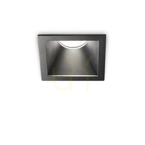 Süllyesztett lámpatest Ideallux GAME TRIM SQUARE fekete 11W 2700K 285436 small 0