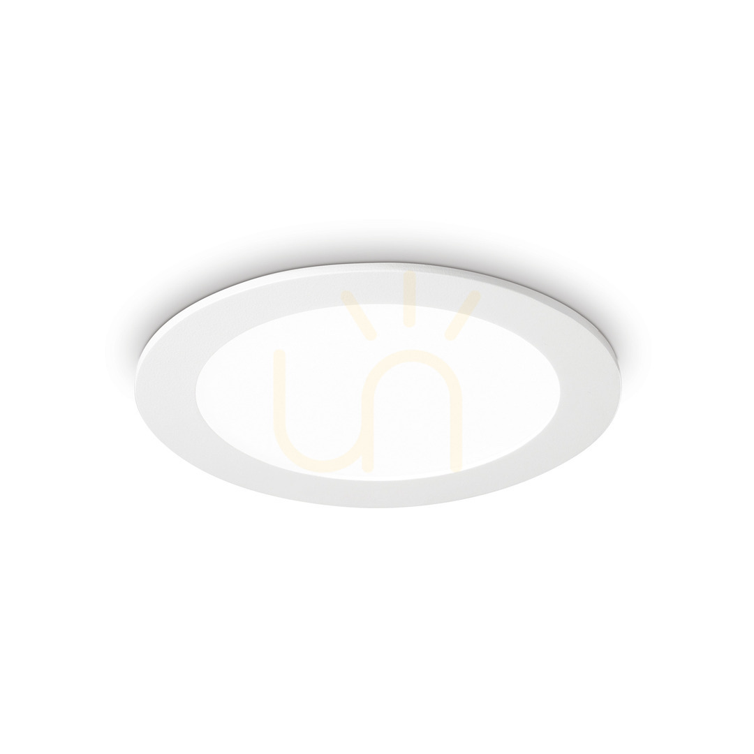 Jelölje be Süllyesztett lámpatest Ideallux GROOVE fehér kerek LED 10,5W 4000K 147666 Süllyesztett lámpatest Ideallux GROOVE fehér kerek LED 10,5W 4000K 147666