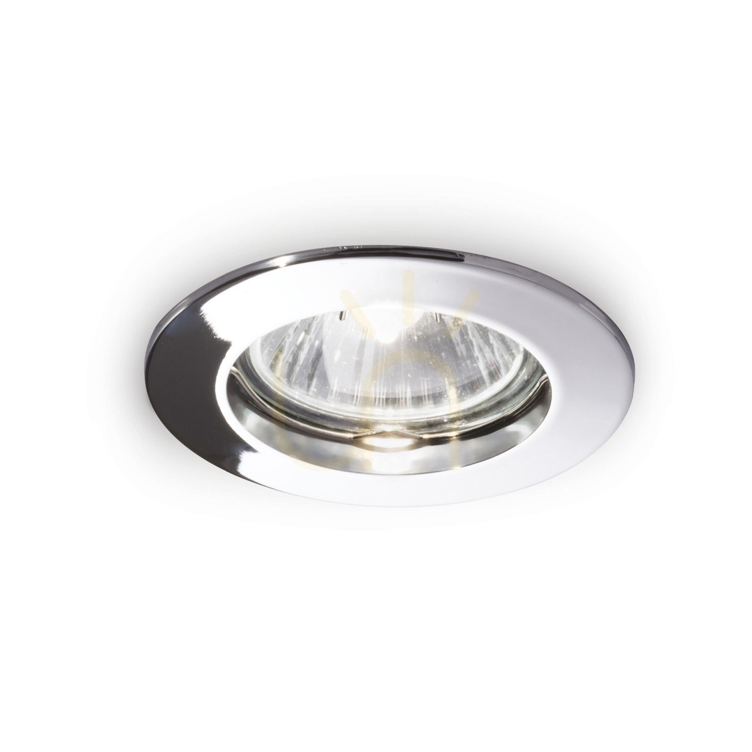 Kijelző Süllyesztett lámpatest Ideallux JAZZ króm GU10 1x50W 083070 Süllyesztett lámpatest Ideallux JAZZ króm GU10 1x50W 083070