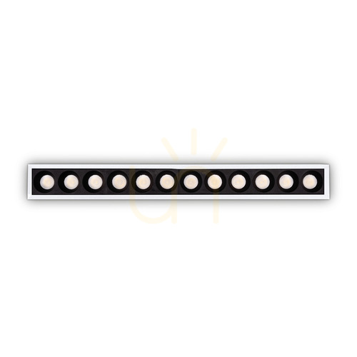 Jelölje be Süllyesztett lámpatest Ideallux LIKA 327518 fehér LED 20W 3000K 23,6 cm