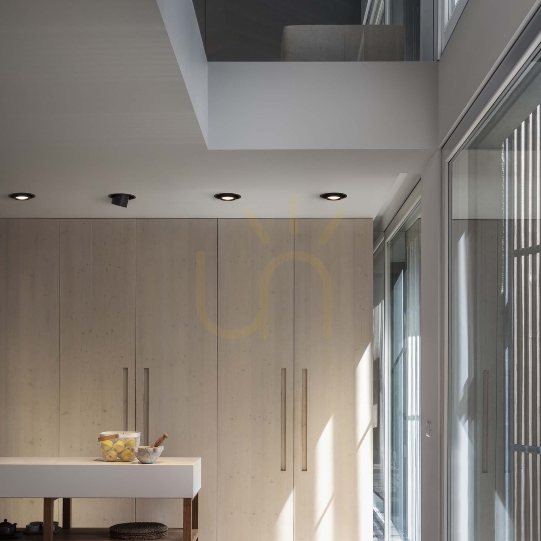 Előnézet Süllyesztett lámpatest Ideallux NOVA fekete 30W 3000K 248196 Süllyesztett lámpatest Ideallux NOVA fekete 30W 3000K 248196