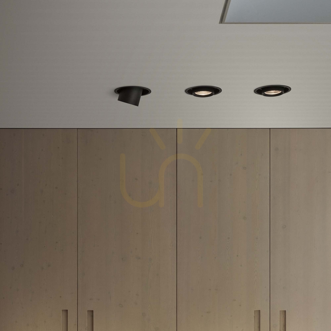 Előadás Süllyesztett lámpatest Ideallux NOVA fekete 30W 3000K 248196 Süllyesztett lámpatest Ideallux NOVA fekete 30W 3000K 248196