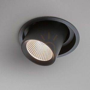 Süllyesztett lámpatest Ideallux NOVA fekete 30W 3000K 248196 6 Süllyesztett lámpatest Ideallux NOVA fekete 30W 3000K 248196 small 6