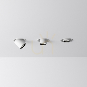 Süllyesztett lámpatest Ideallux NOVA fekete 30W 4000K LED 267944 small 1