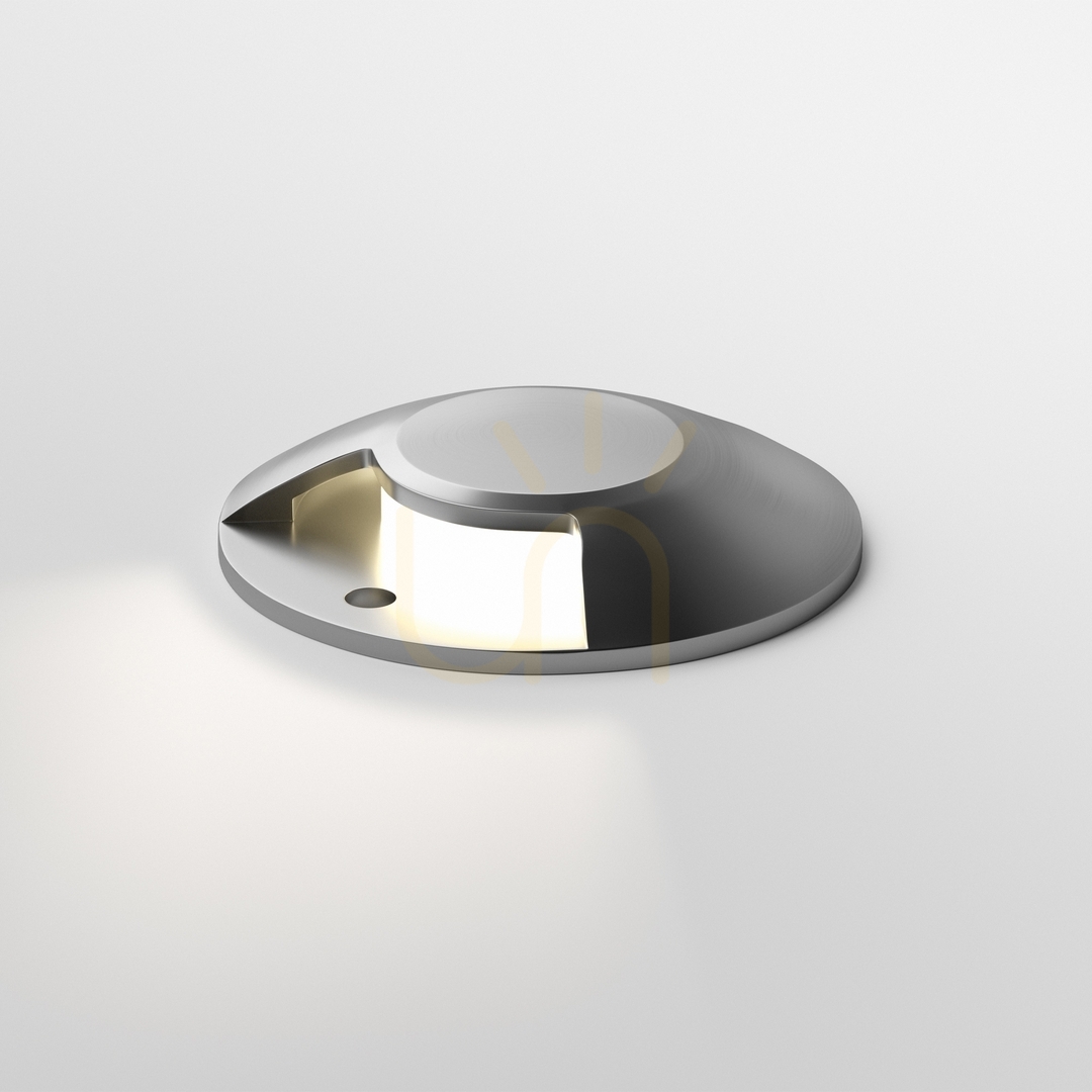 Kilátás Süllyesztett lámpatest Ideallux ROCKET ezüst 3W LED 3000K 247144 Süllyesztett lámpatest Ideallux ROCKET ezüst 3W LED 3000K 247144