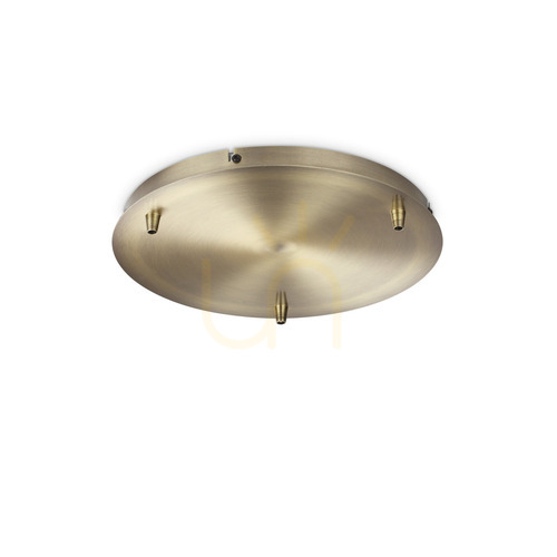 Jelölje be Lámpa rozetta Ideallux ROSONE 3 égős sárgaréz 30 cm 285610