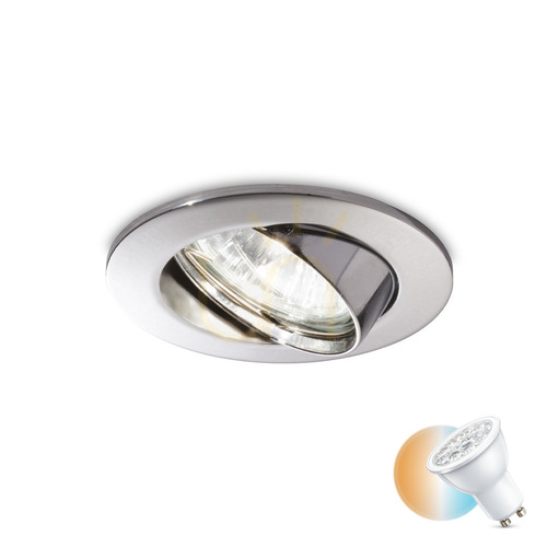 Jelölje be Süllyesztett lámpatest Ideallux SWING króm GU10 1x28W 083131