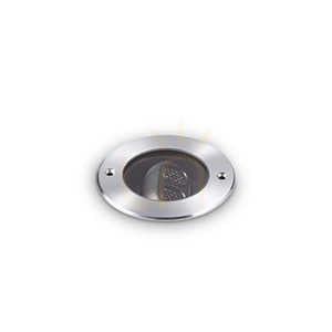 Süllyesztett lámpatest Ideallux Taurus 277004 kerek fekete 6W kültéri small 0