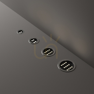 Süllyesztett lámpatest Ideallux Taurus 277011 kerek 11W fekete kültéri LED 1 Süllyesztett lámpatest Ideallux Taurus 277011 kerek 11W fekete kültéri LED small 1