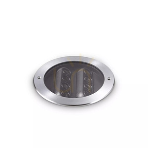 Süllyesztett lámpatest Ideallux Taurus 277028 kerek fekete 14W kültéri small 1