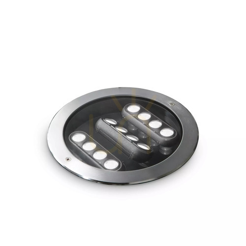 Jelölje be Süllyesztett lámpatest Ideallux Taurus 277035 kerek fekete 20W kültéri