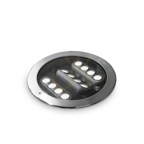 Jelölje be Süllyesztett lámpatest Ideallux Taurus 277035 kerek fekete 20W kültéri