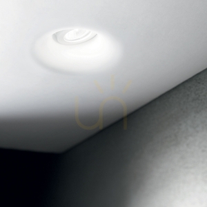 Süllyesztett lámpatest Ideallux Zephyr FI D20 fehér gipsz GU10 1x35W 155722 small 2