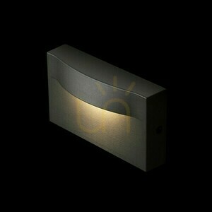 Fali lámpa Bobo Rc fali lámpa Antracit 230 V Led 8 W Ip65 3000 K small 1