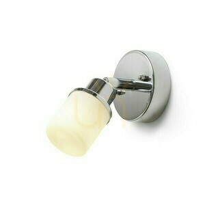 Fali lámpa Linn I fali lámpa Opál üveg/króm 230 V Led G9 3 W Ip44 small 1